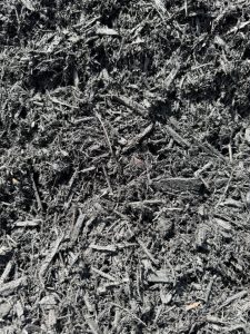 Premium Double Shredded Dyed Black Mulch